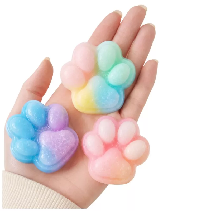 LEAN TOYS DIY Kreativset zum Herstellen von Squishies Katzenpfote 44 Teile