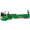 LEAN TOYS Dinosaur Transport Set: Truck, Tow Truck, Helicopter, Lights, Sound