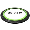 Lean Federpolster für Trampolin Schwarz 305-312 cm 10 ft