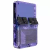 LEAN TOYS Mini R36S Tragbare Retro-Spielekonsole 21.000 IPS 3,5 Zoll Lila
