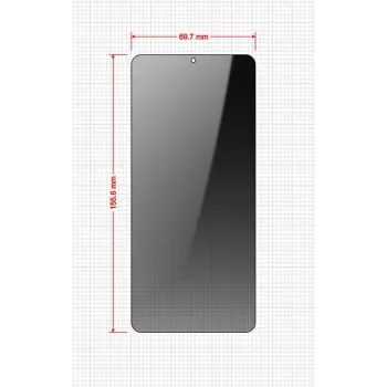 GrizzGlass SecretGlass Easy Privacy Screen Protector für Xiaomi POCO F6