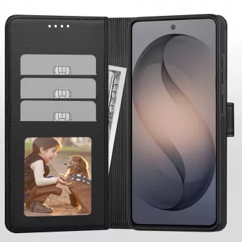 TECH-PROTECT Wallet MagSafe für Samsung Galaxy S26 Matt Schwarz
