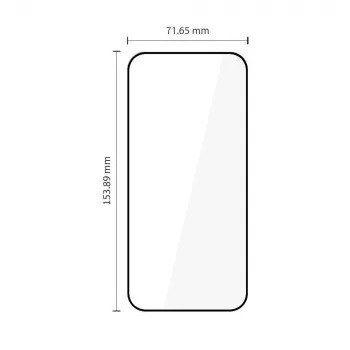 Tech-Protect Glass Fit+ 2er-Pack Displayschutzfolie für Xiaomi 17T, Schwarz