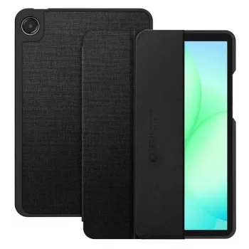 Tech-Protect SC PEN Canvas Case für Samsung Galaxy Tab A9 / A11 8,7 Zoll X110 / X115 / X133 / X135, Schwarz