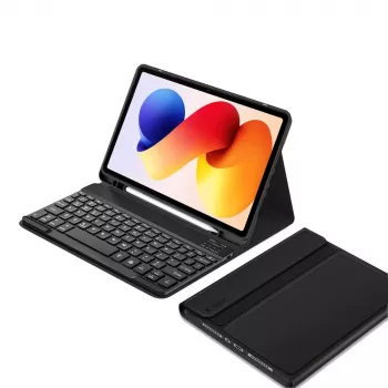 Tech-Protect SC PEN + KB für Xiaomi Poco Pad M1 / Redmi Pad 2 Pro 12.1 Schwarz