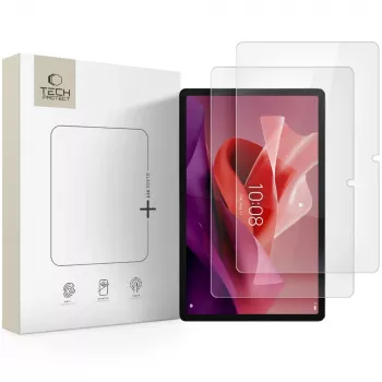 TECH-PROTECT Glass Fit+ 2-Pack Tempered Glass Screen Protector für Lenovo Tab P12 / Idea Tab Pro / Yoga Tab Plus 12.7 TB-370 / TB-373 / TB-520 Clear