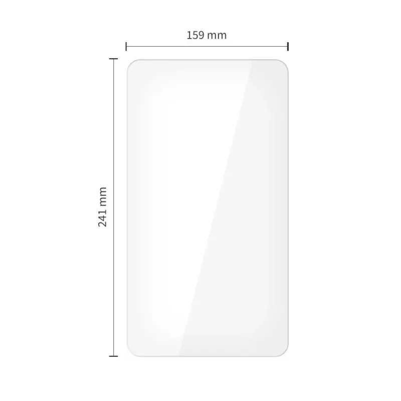 TECH-PROTECT Glass Fit+ 2-Pack Tempered Glass Screen Protector für Vorwerk Thermomix TM7 Clear