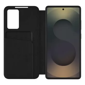 Tech-Protect Smart Wallet Case für Samsung Galaxy S25 Ultra, Schwarz Matt