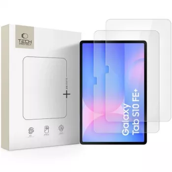 Tech-Protect Glass Fit+ Panzerglas-Displayschutzfolie für Samsung Galaxy Tab S10 FE+ 13.1 X620 / X626B – Transparent – 2er-Pack