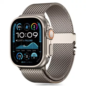 TECH-PROTECT Milano Apple Watch 8 / 9 / 10 / 11 / SE / Ultra (44 / 45 / 46 / 49 mm) Titan-Linkarmband