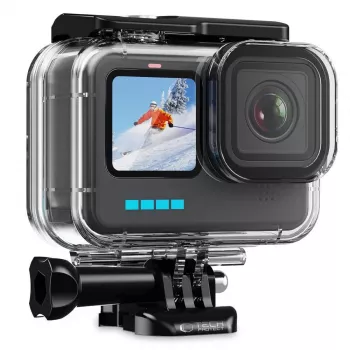 TECH-PROTECT GA200 Waterproof Case für GoPro Hero 9 / 10 / 11 / 12 / 13 - Clear