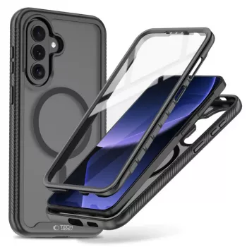 Tech-Protect Defense MagSafe Hülle für Samsung Galaxy A57 5G, Mattschwarz