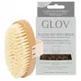 GLOV Dry Body Brush - Naturborsten aus Tampico, Buchenholzgriff, ergonomisches Handband für Peeling und Massage