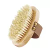 GLOV Dry Body Brush - Naturborsten aus Tampico, Buchenholzgriff, ergonomisches Handband für Peeling und Massage