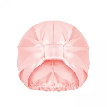 GLOV Satin-Haarhaube für lockiges und gestyltes Haar – gegen Reibung und Frizz, Rosa