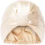 GLOV Satin Hair Bonnet für lockiges und gestyltes Haar - Anti-Frizz, Champagner