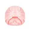 GLOV Satin Hair Bonnet für lockiges und gestyltes Haar - Anti-Frizz, Champagner
