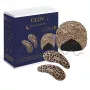 GLOV The Lazy Luxe Duo Wiederverwendbare Silikon-Augenpads und Satin-Schlafhaube Set