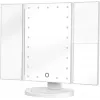 Humanas HS-ML04 LED Makeup Mirror mit Beleuchtung - Weiß