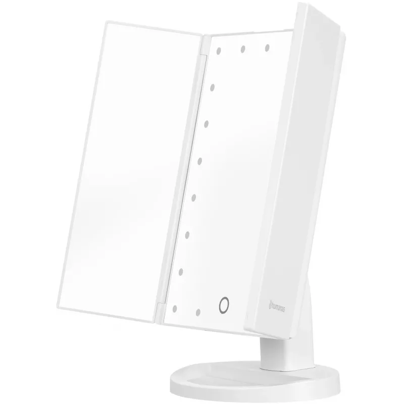Humanas HS-ML04 LED Makeup Mirror mit Beleuchtung - Weiß