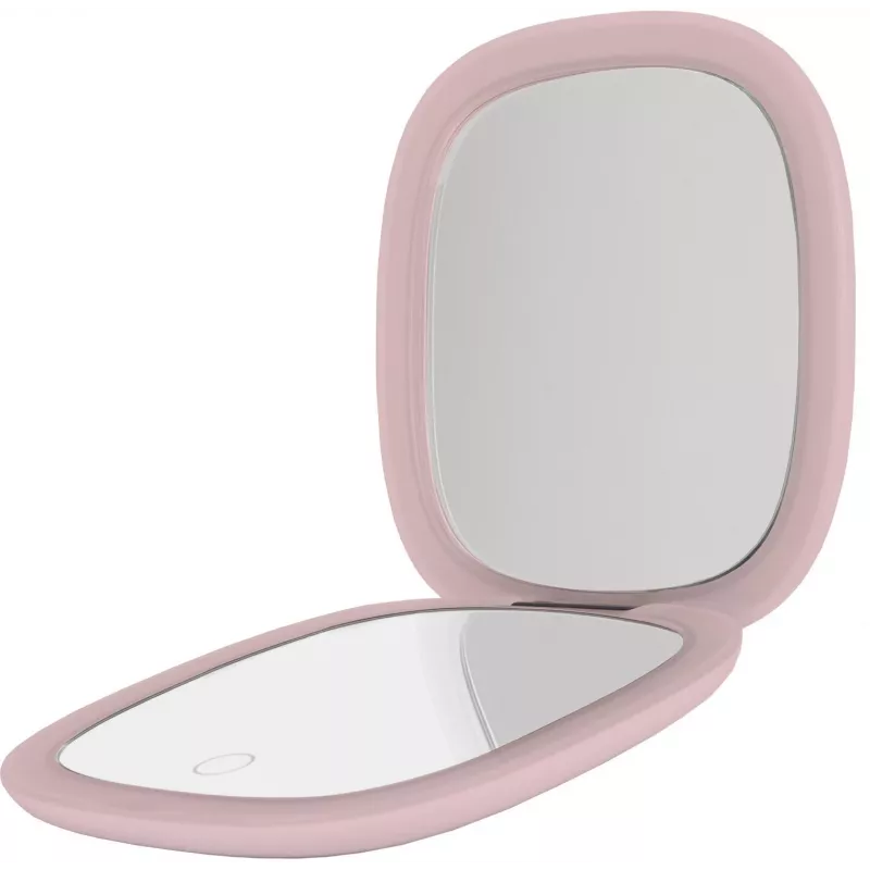 Humanas HS-PM01 Kosmetikspiegel mit LED-Beleuchtung - Pink
