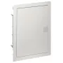 ELEKTRO-PLAST MSF RP Kunststoff-Schaltanlage PT 28M 2x14M N+PE IP30 IK05 478x358x94 Metalltür Weiß