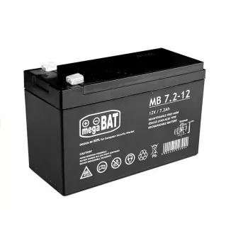 LEAN CARS AGM Gel Batterie 12V 7,2Ah für Auto