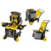 LEAN TOYS Tragbarer Deluxe-Werkzeugsatz Werkstatt im Werkzeugkoffer - 187 Teile