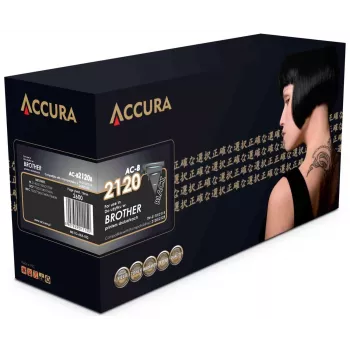 ACCURA Kompatible Tonerkartusche als Ersatz für Brother TN-2110/TN-2115/TN-2120/TN-2125 (Schwarz, Hohe Kapazität)