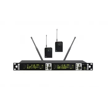 AVTEK Wireless Set mit zwei Bodypack-Sendern WM 2B SET