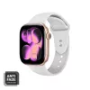Crong Liquid Silicone Armband für Apple Watch 38/40/41/42 mm (Weiß)