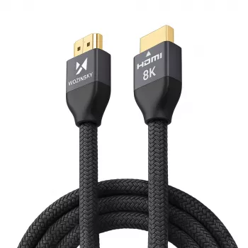 Wozinsky HDMI 2.1 Kabel 8K 60Hz 48Gbps / 4K 120Hz / 2K 144Hz 3m Silber (WHDMI-30)
