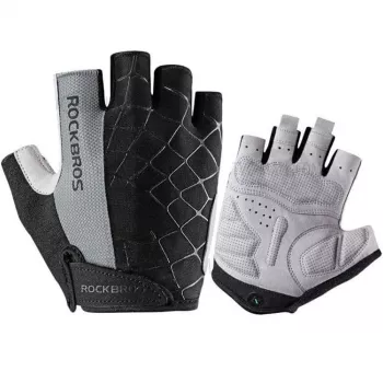 ROCKBROS Fahrradhandschuhe S109GR Größe M Grau