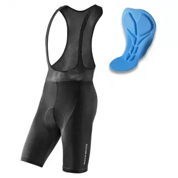 ROCKBROS RK20023XL Herren-Radträgerhose mit Polsterung XXXL - Schwarz