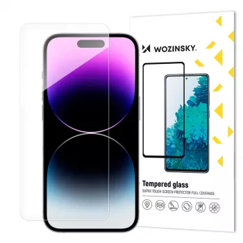 Wozinsky Screen Protector 9H Transparent für Apple iPhone 16 Pro Max