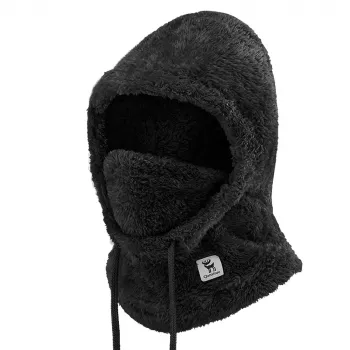 Qunature Arctic Velvet Ski Balaclava Größe L - Schwarz