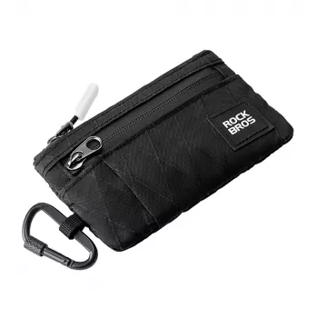 ROCKBROS Reisebörse mit Karabiner - Schwarz