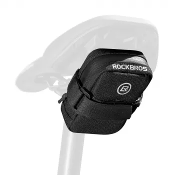 ROCKBROS Mini Satteltasche mit CO2-Patronenhalter - Schwarz/Grün