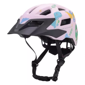 Wozinsky Kinder-MTB-Fahrradhelm mit abnehmbarem Schirm 48-52 cm - Pink
