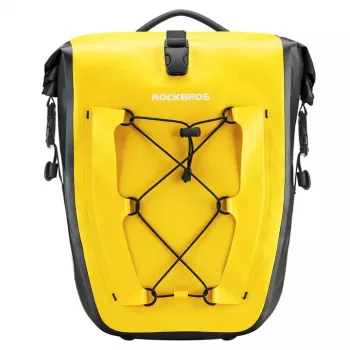 ROCKBROS Fahrrad-Gepäcktasche 25-32L wasserdicht Gelb