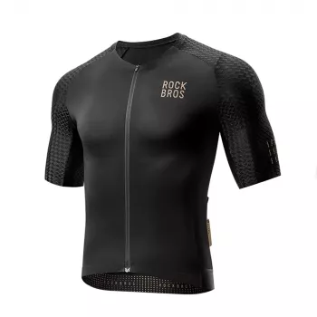 ROCKBROS YDDX011 Diamond Kurzarm-Radtrikot XS Schwarz