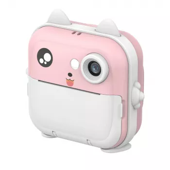 Wozinsky WDT-01 Kinder-Digitalkamera mit Thermodrucker - Pink