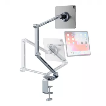 Wozinsky WTY0YS1 360° Drehbarer Magnet-Halter für Smartphone & Tablet - Grau