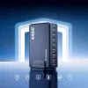 Wozinsky 240W GaN QC3 Ladestation - Schwarz