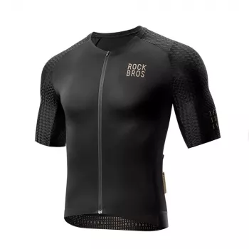 ROCKBROS YDDX011 Diamond Kurzarm-Radtrikot XXS Schwarz