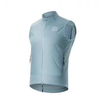 ROCKBROS YDMJ003 Winddichte Fahrradweste Größe S Blau