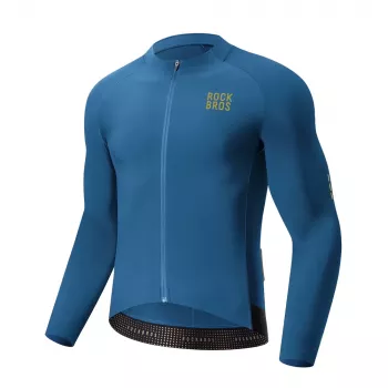 ROCKBROS YDWT020 Diamond Cycling Jacket Autumn/Winter L Blue