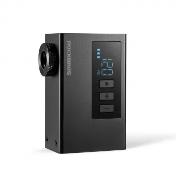 ROCKBROS AS240 PRO kabellose Luftpumpe, 120 PSI Kompressor, 420 mAh, Schwarz