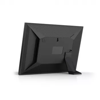 WOZINSKY WRC-32 10.1 inch Digitaler Bilderrahmen mit Frameo App, 32GB, Schwarz