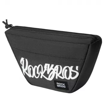 Rockbros G011 Flash Journey Lenkertasche – Trapezförmig, Schwarz